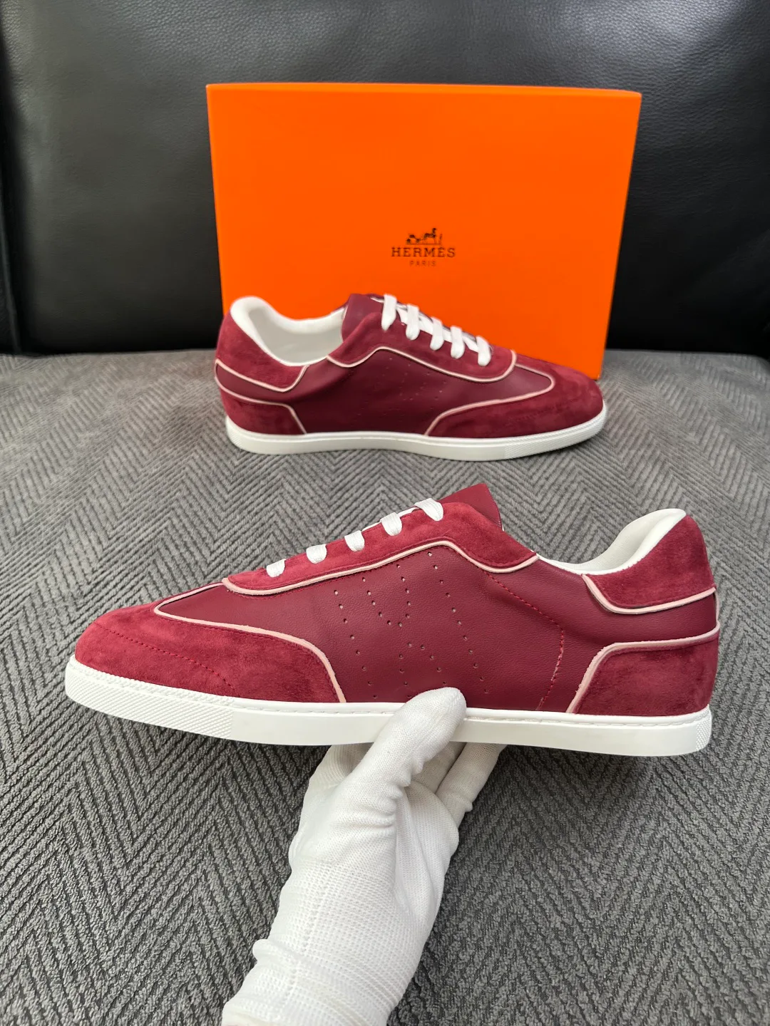 Кроссовки Мужские Hermes 18495418