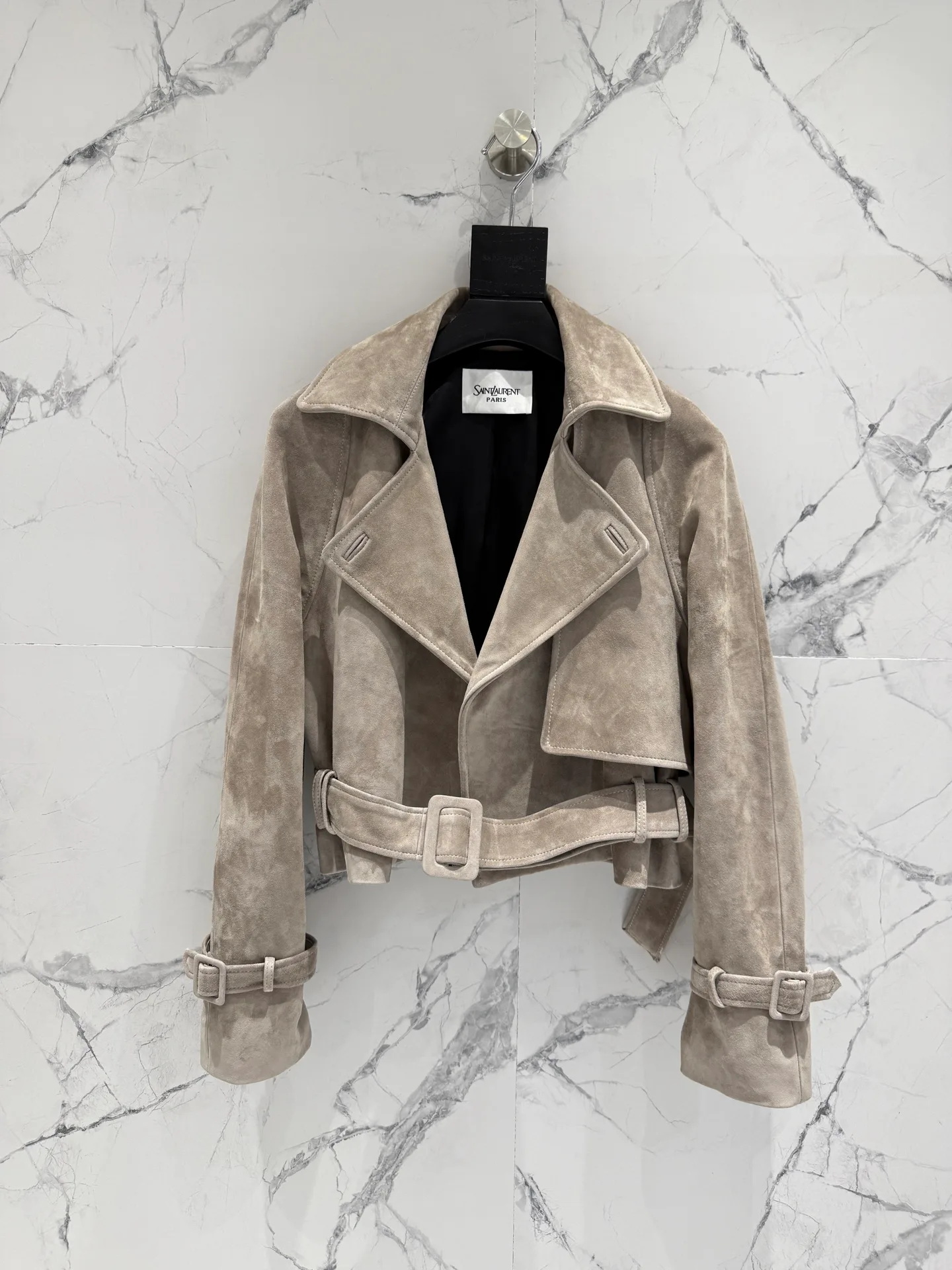 Кожаные Куртки И Дублёнки Женские Saint Laurent 11598166