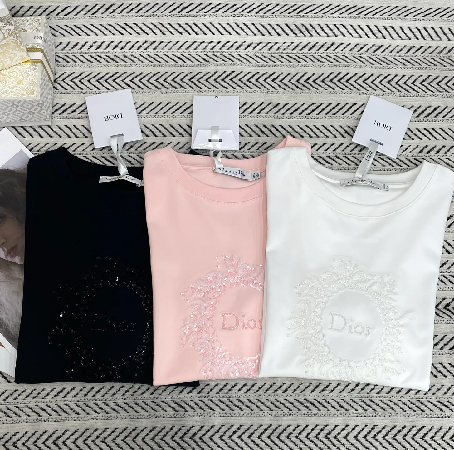 Футболки Женские Christian Dior 12351206