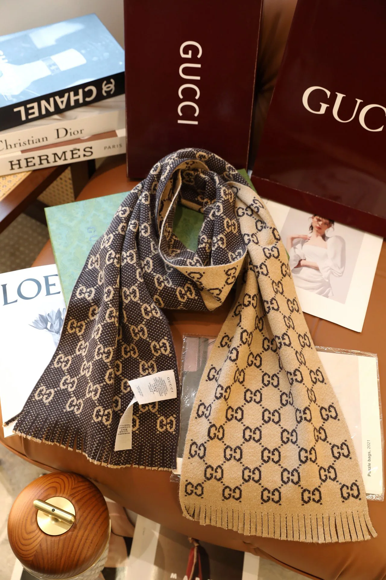 Шарфы Gucci 597381