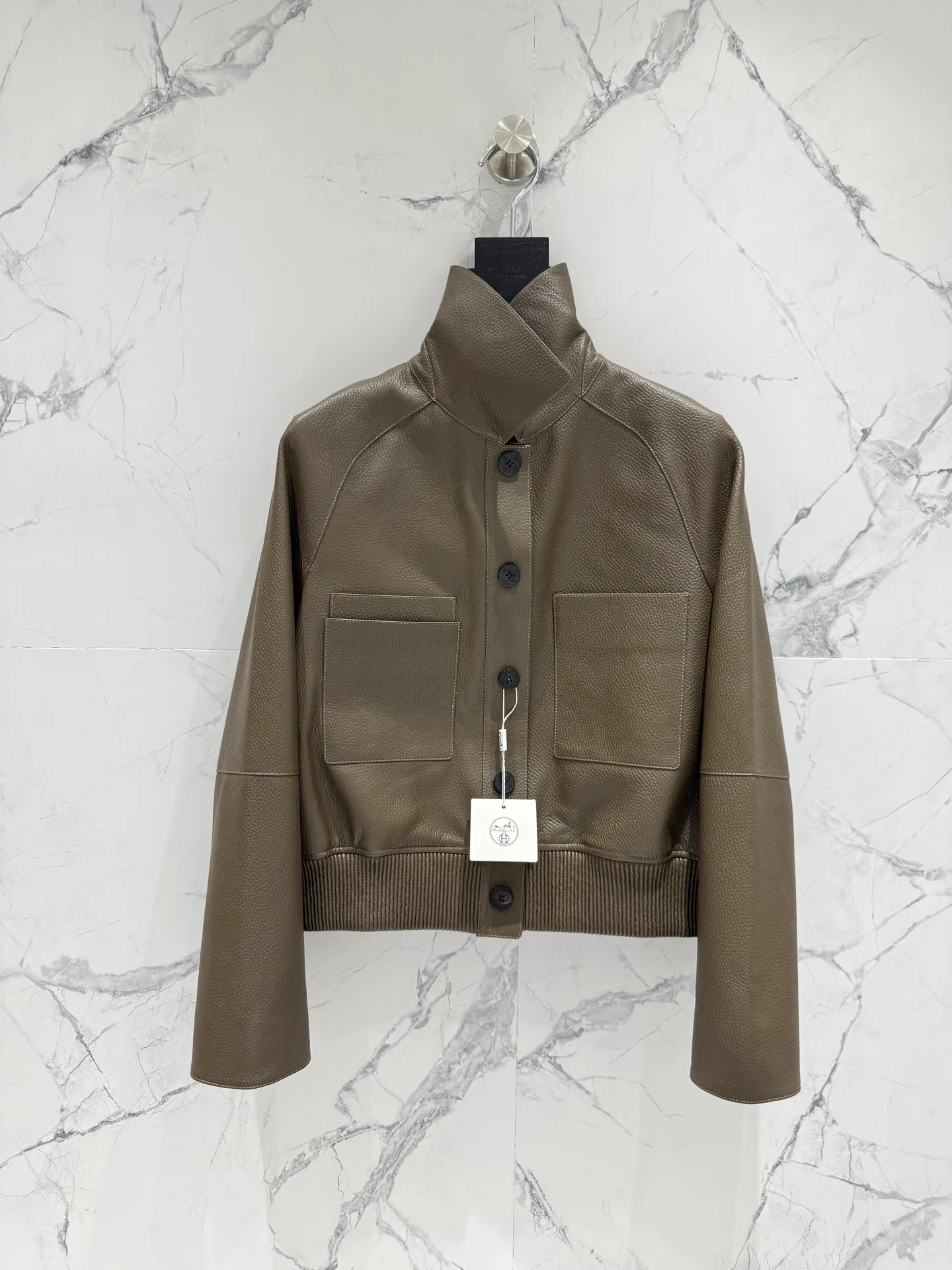 Кожаные Куртки И Дублёнки Женские Hermes 11868445