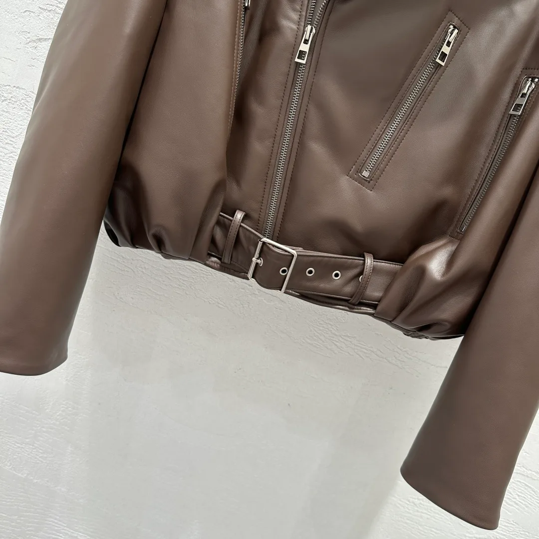 Кожаные Куртки И Дублёнки Женские Loewe 1805954