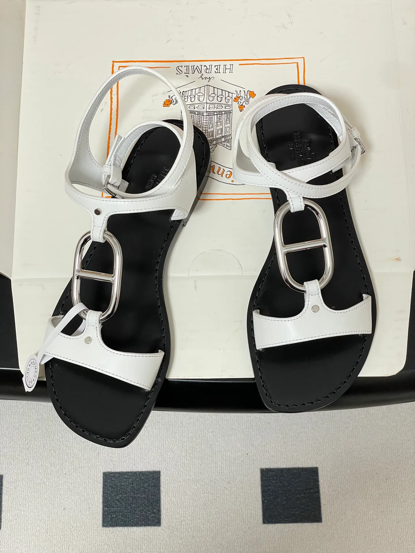 Босоножки Женские Hermes 17558048