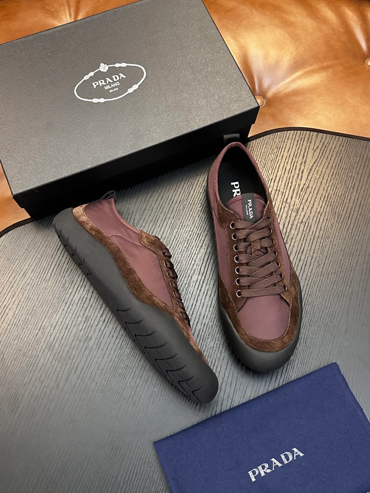 Кроссовки Мужские Prada 11858394