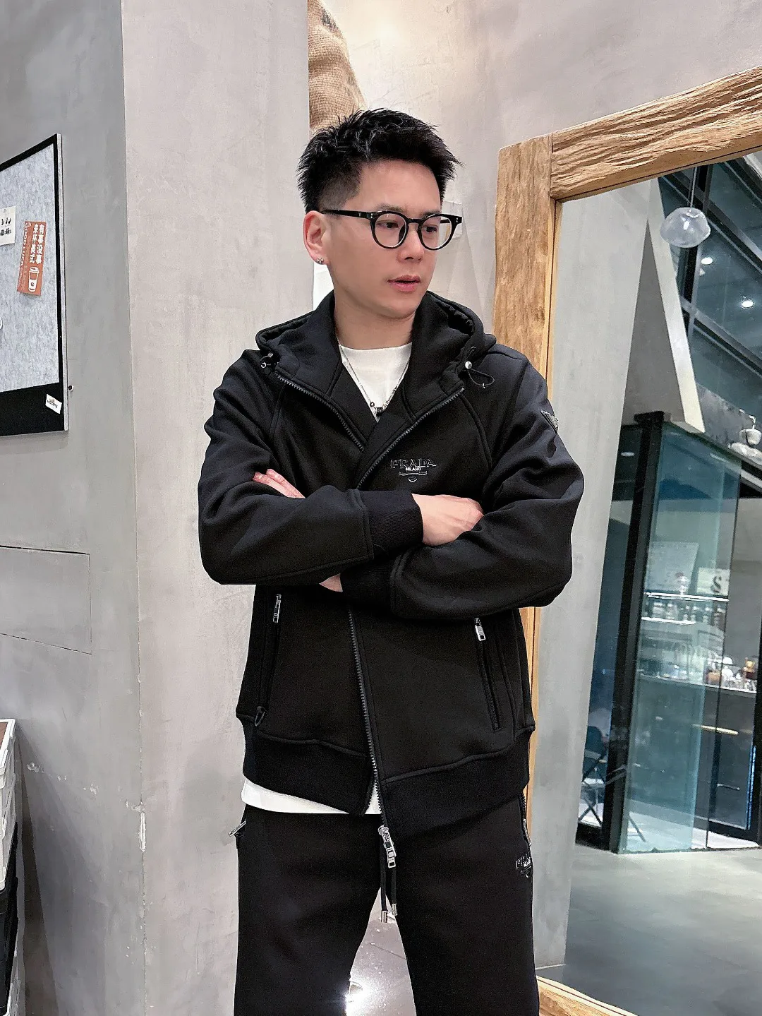 Свитшоты И Худи Мужские Prada 1684