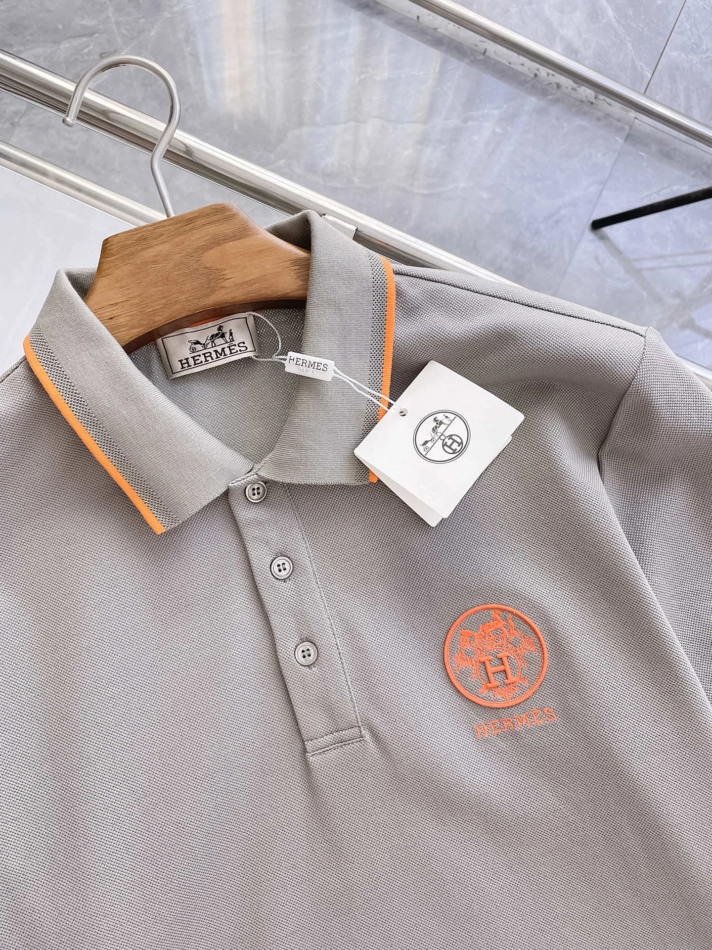 Рубашки Мужские Hermes 17579666