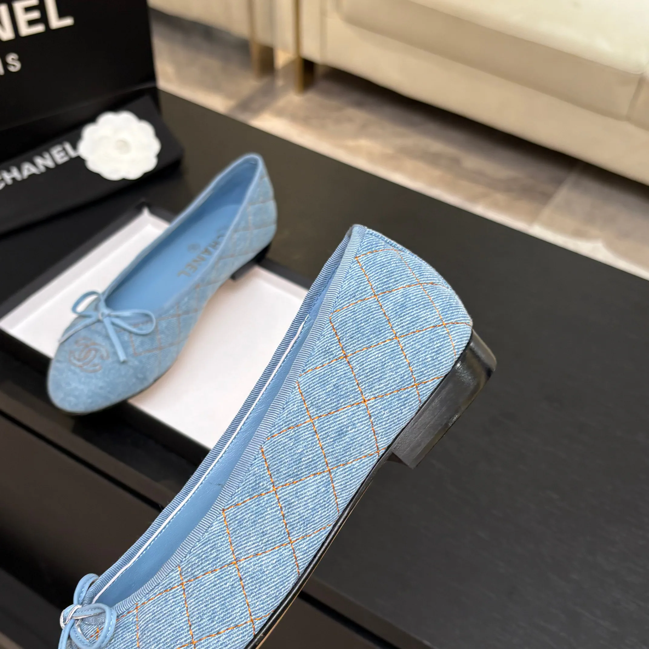 Балетки Женские Chanel 17773558