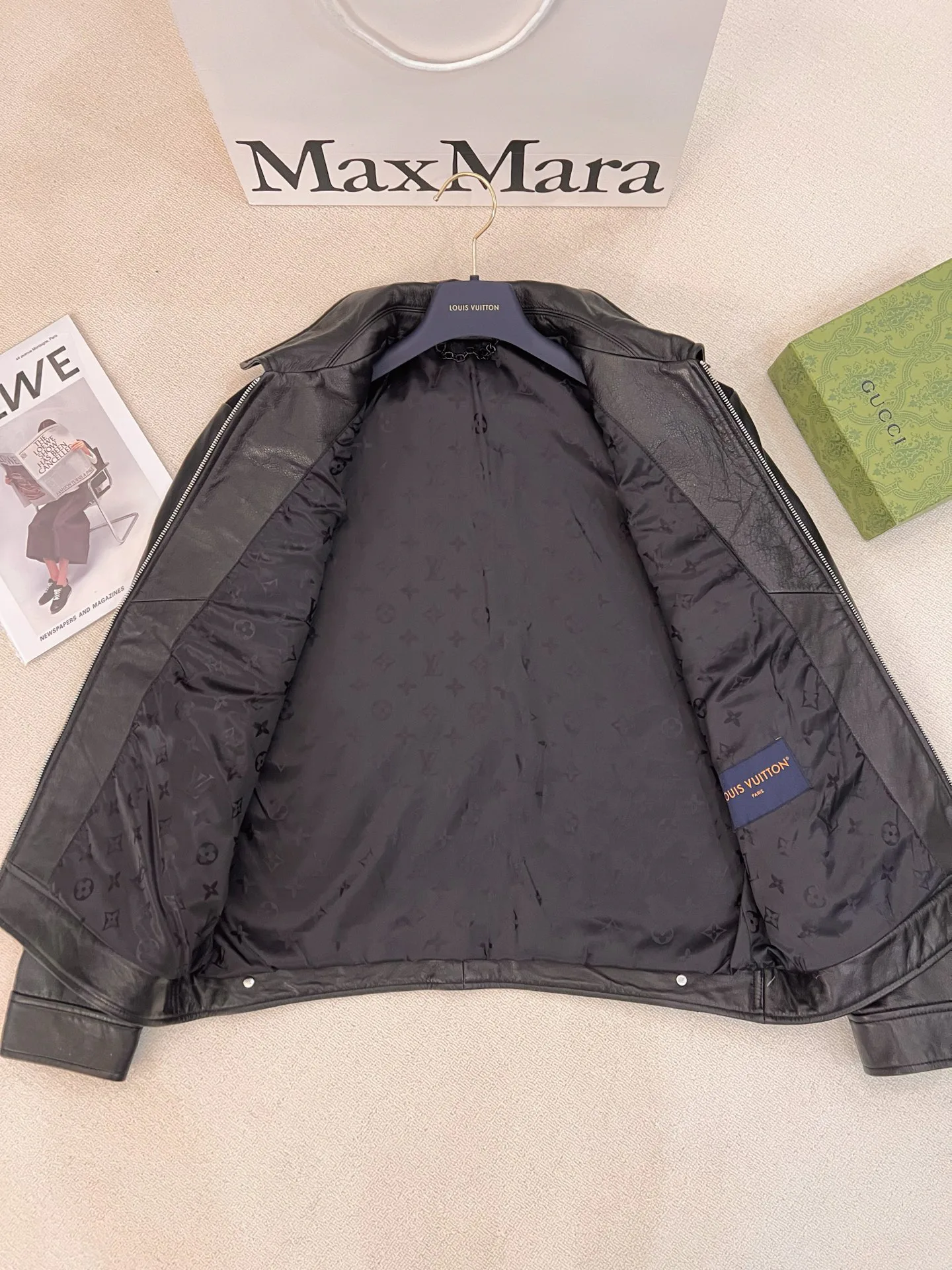 Кожаные Куртки И Дублёнки Женские Louis Vuitton 18408987