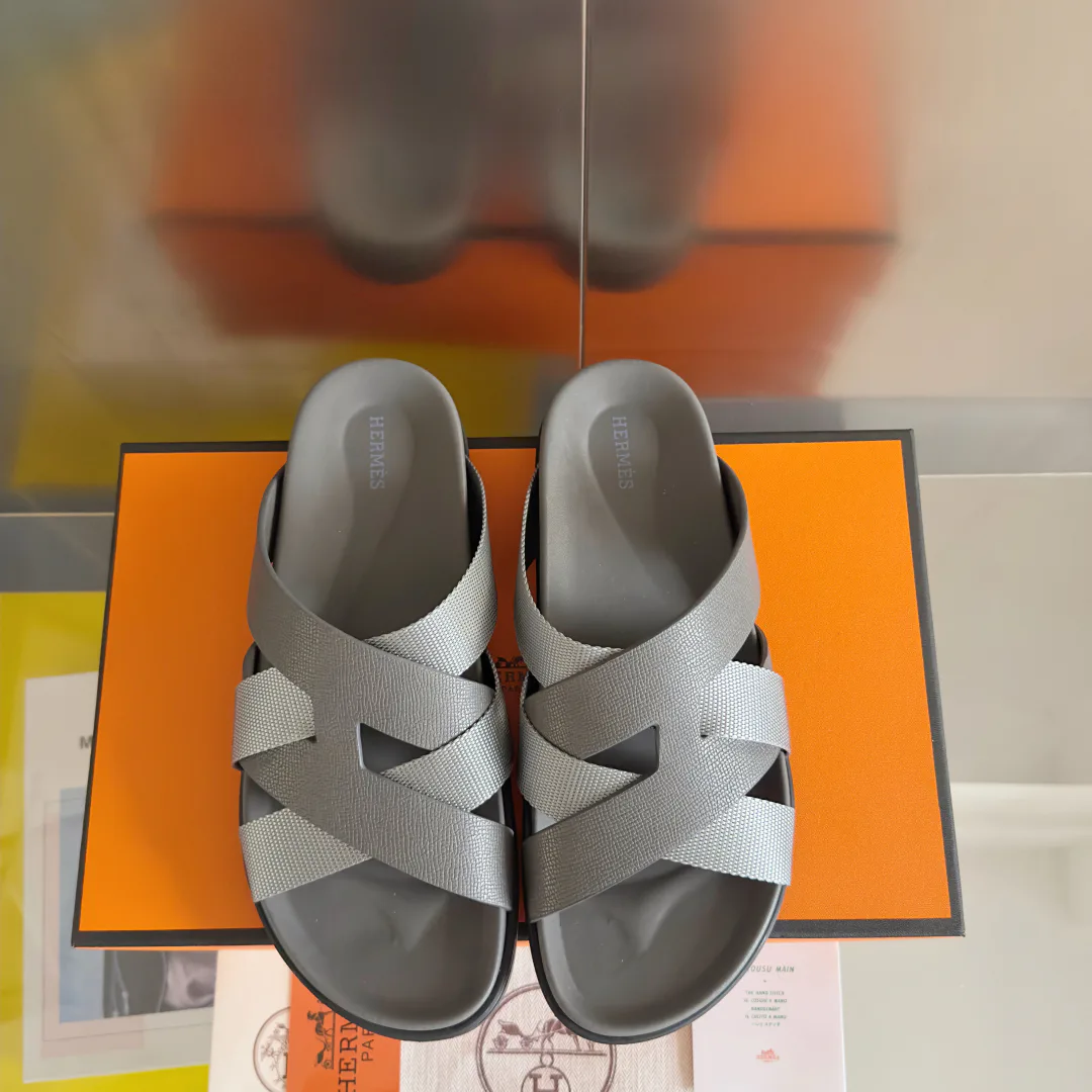 Шлепанцы Мужские Hermes 15610