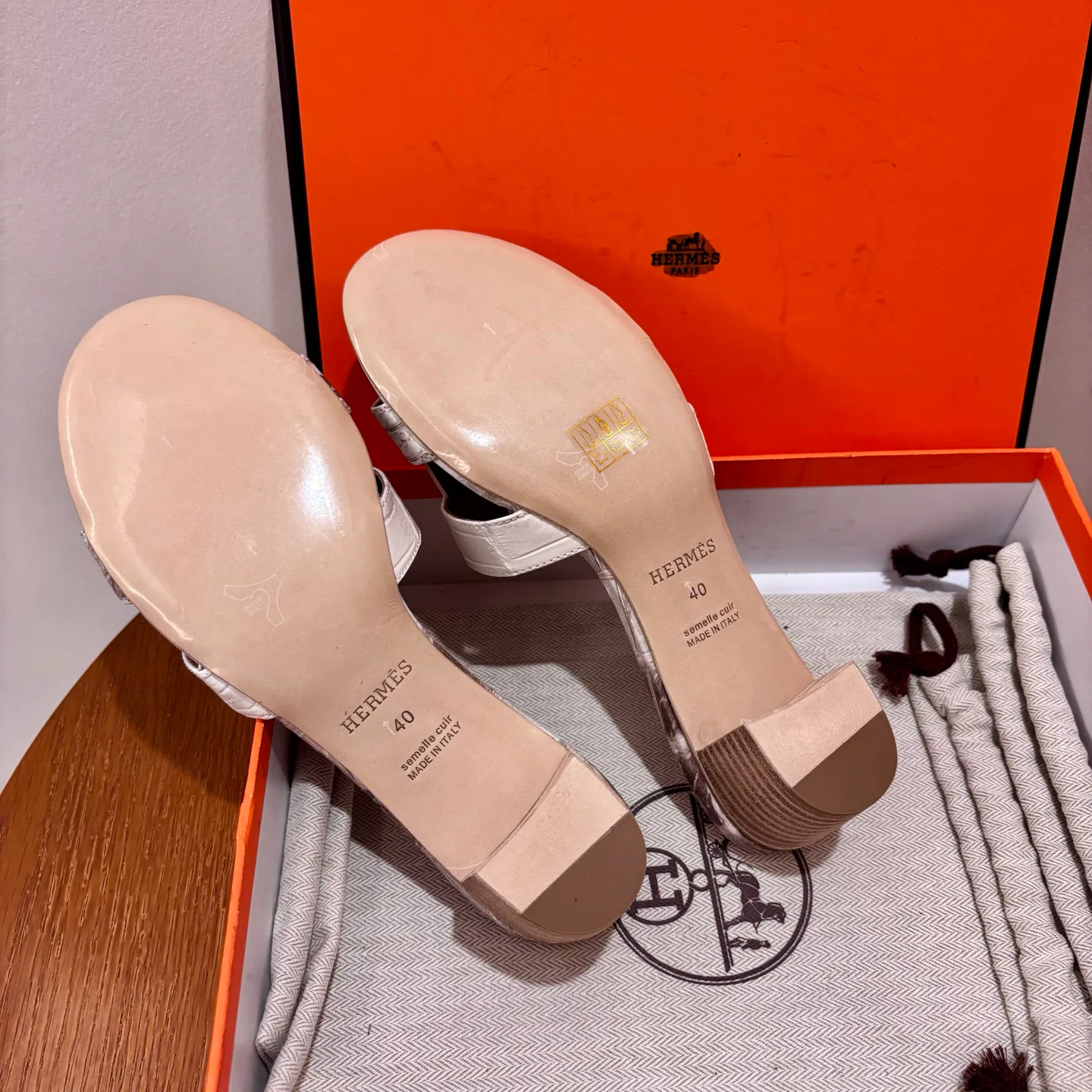 Босоножки Женские Hermes 4503993