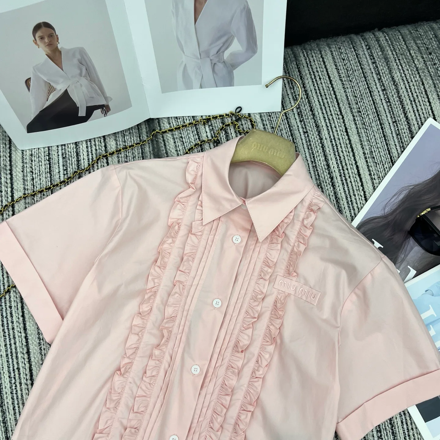 Рубашки Женские Miu Miu 13420985