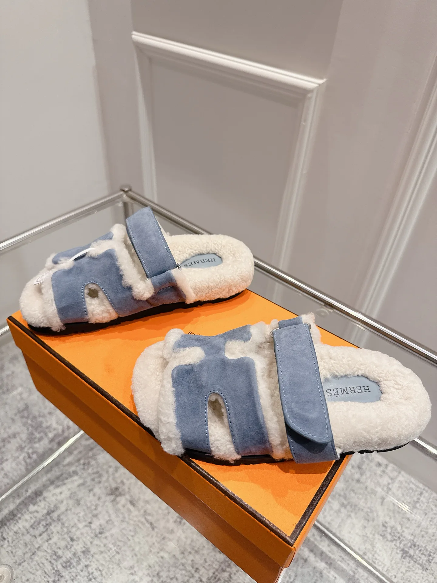 Тапочки Женские Hermes 65278