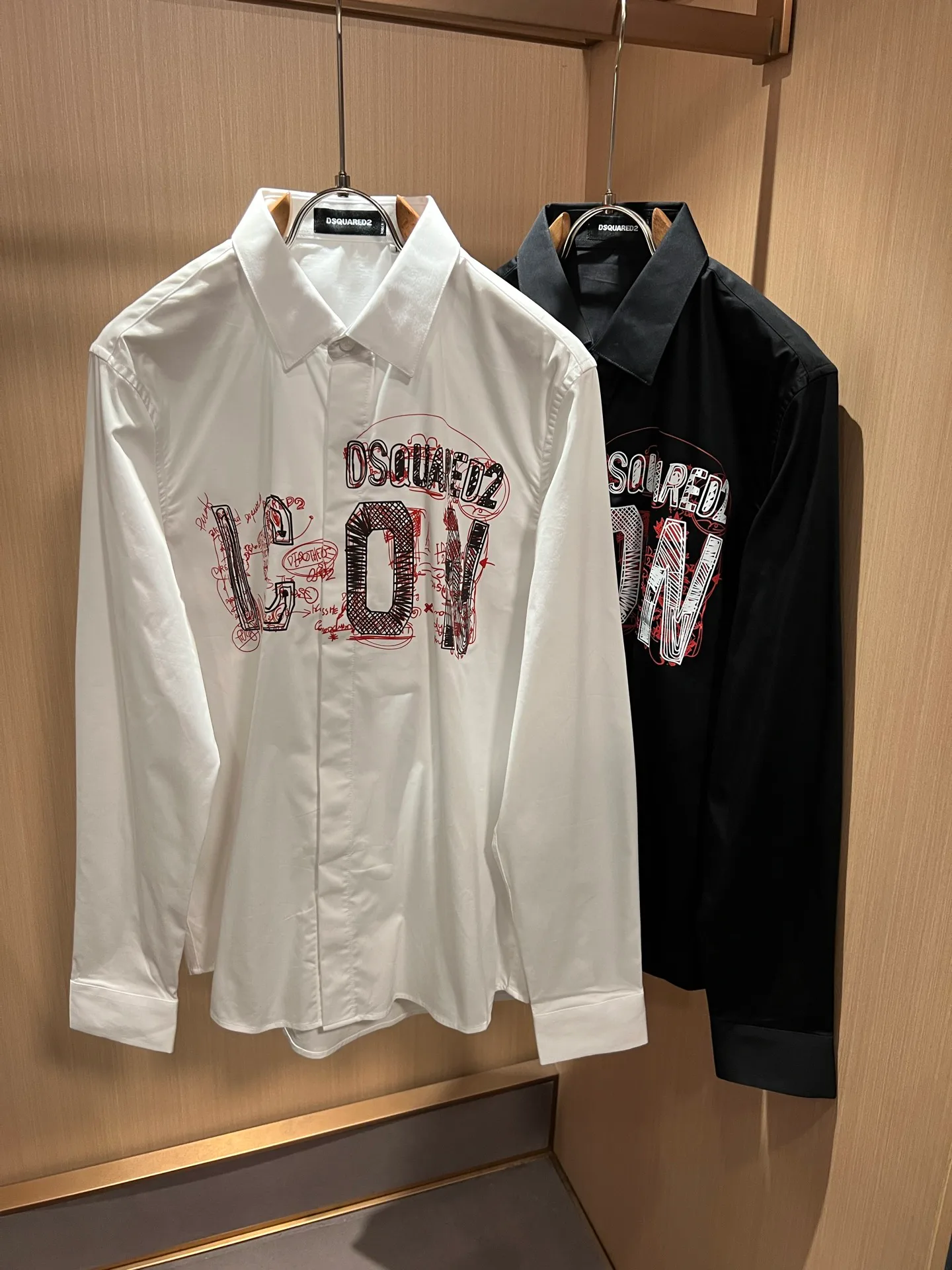 Рубашки Мужские Dsquared2 18592740