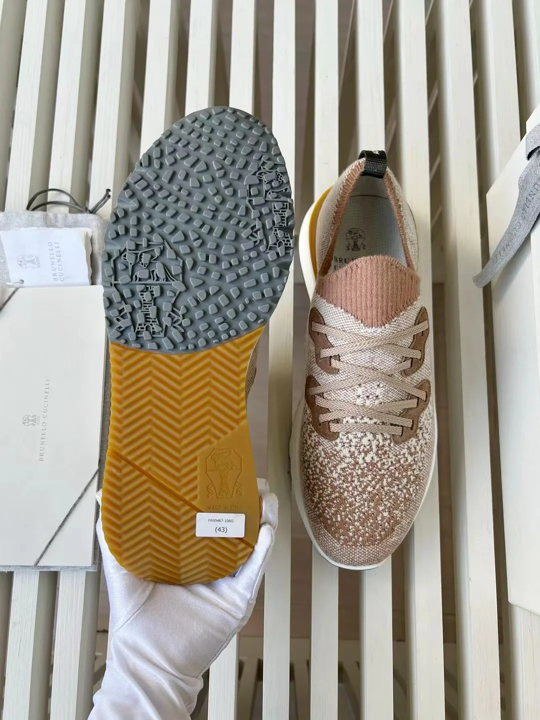 Кроссовки Мужские Brunello Cucinelli 803247