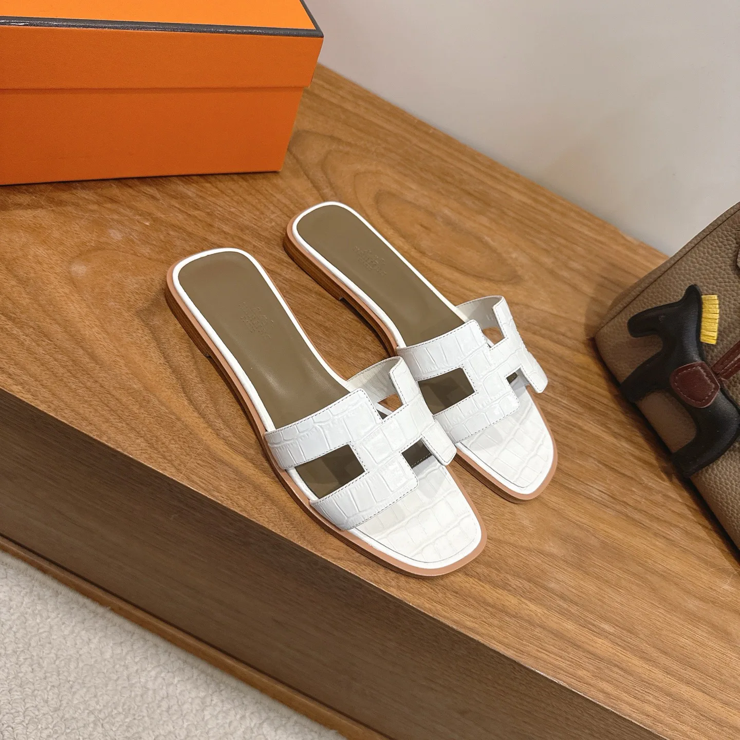 Шлепанцы Женские Hermes 1223556