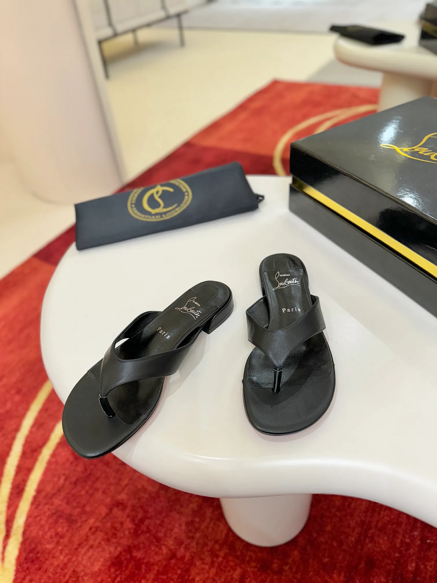 Шлепанцы Женские Christian Louboutin 177512