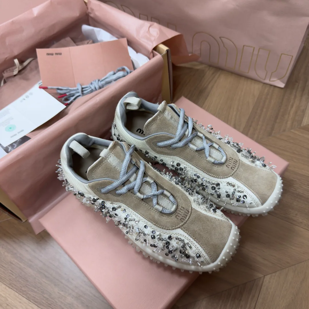 Кроссовки Женские Miu Miu 18927059
