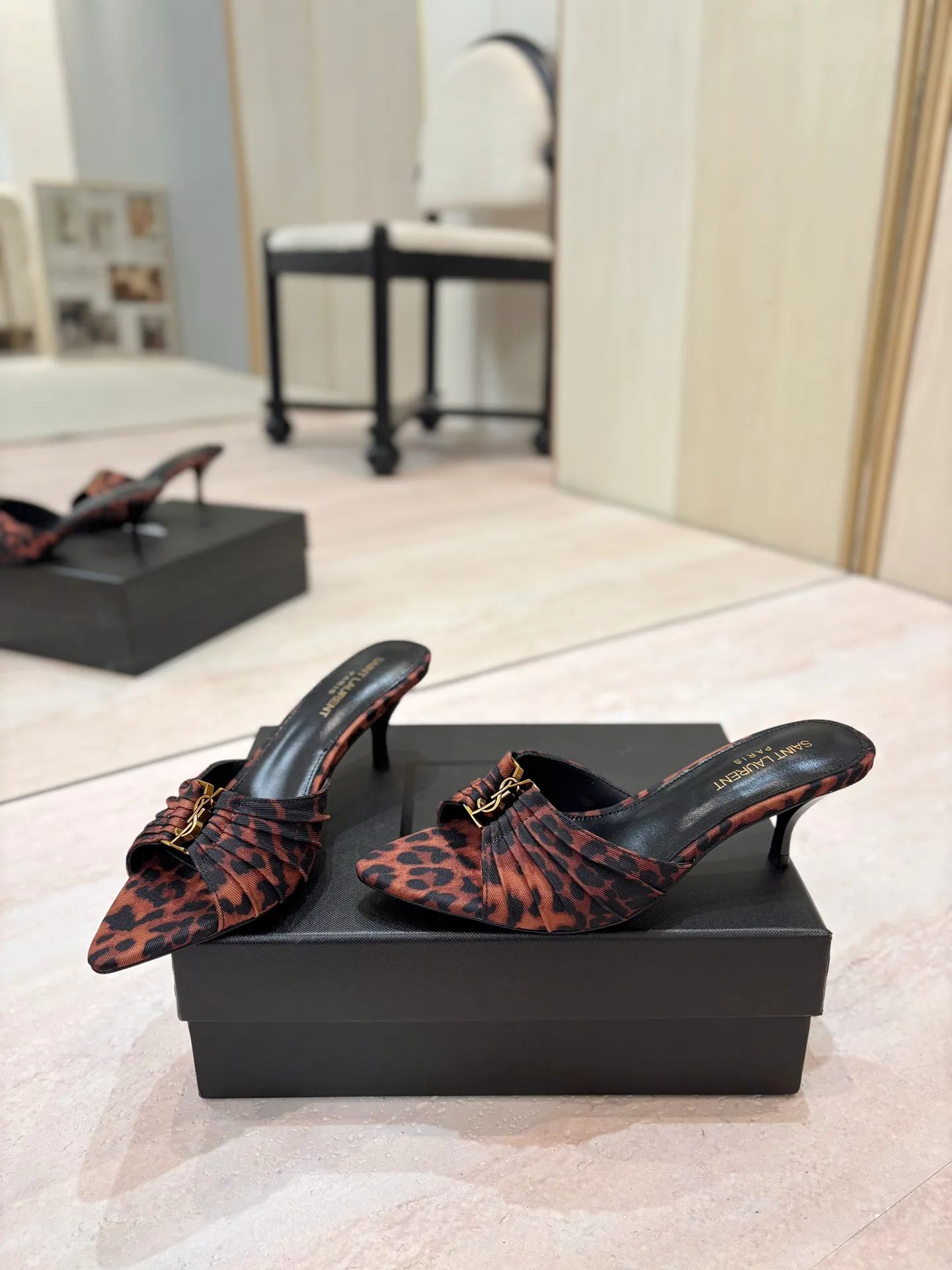 Мюли И Сабо Женские Saint Laurent 17476009