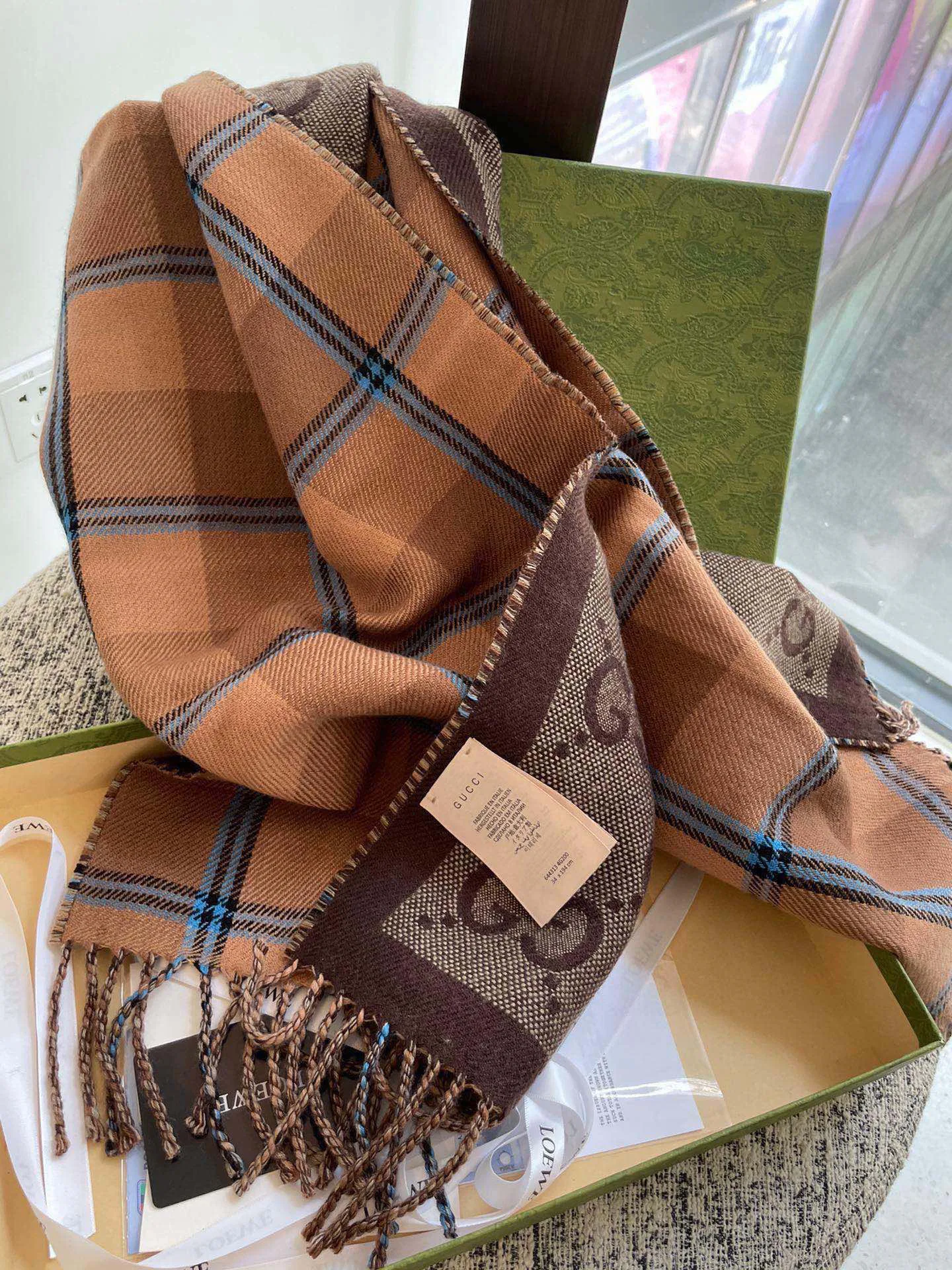 Шарфы Gucci 538402