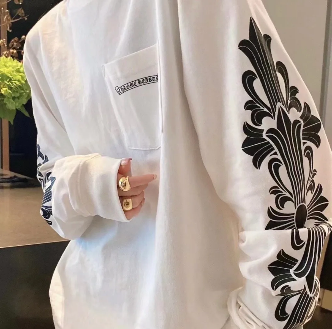 Лонгсливы Женские Chrome Hearts 11164502