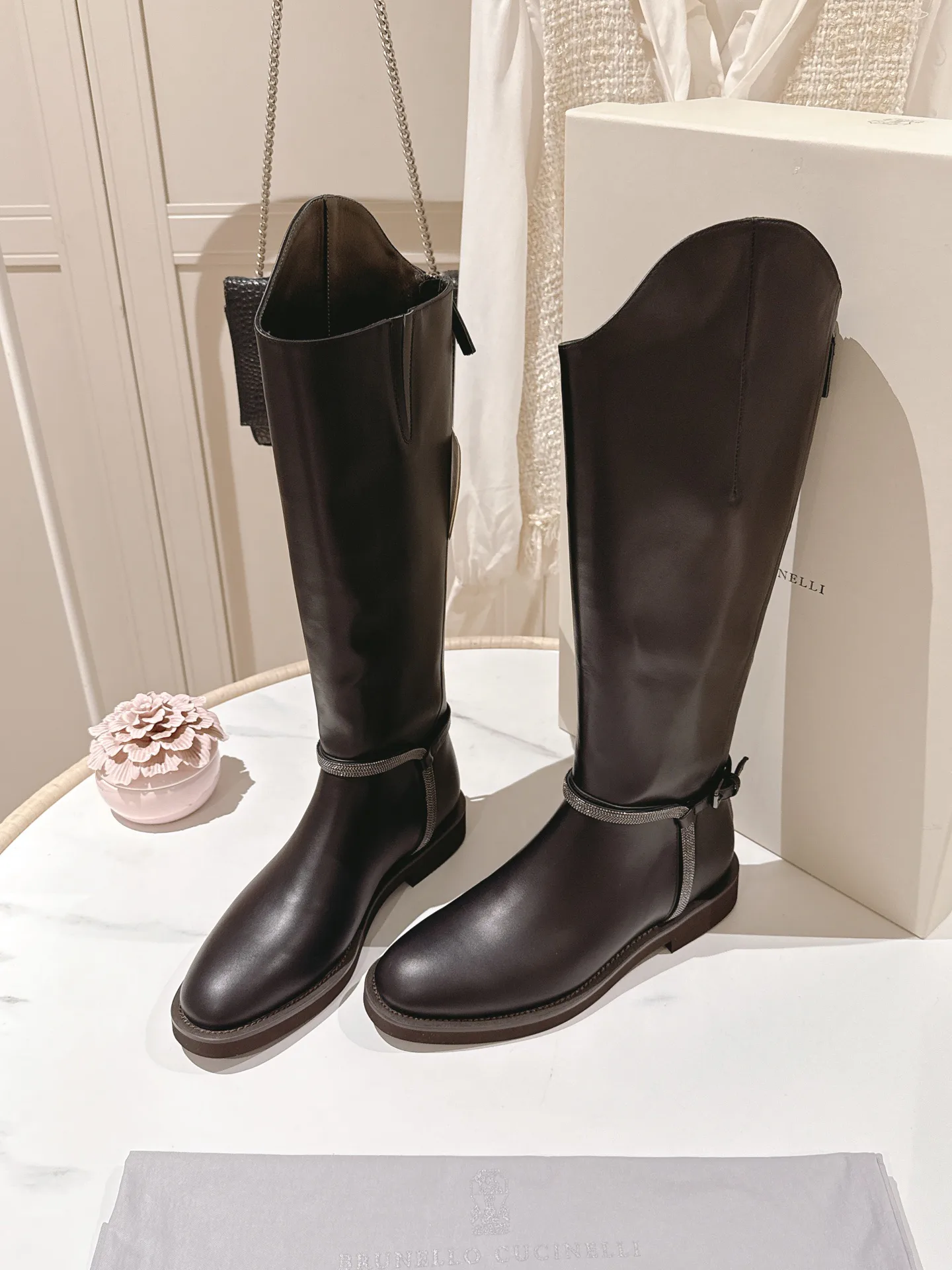 Сапоги Женские Brunello Cucinelli 18217273