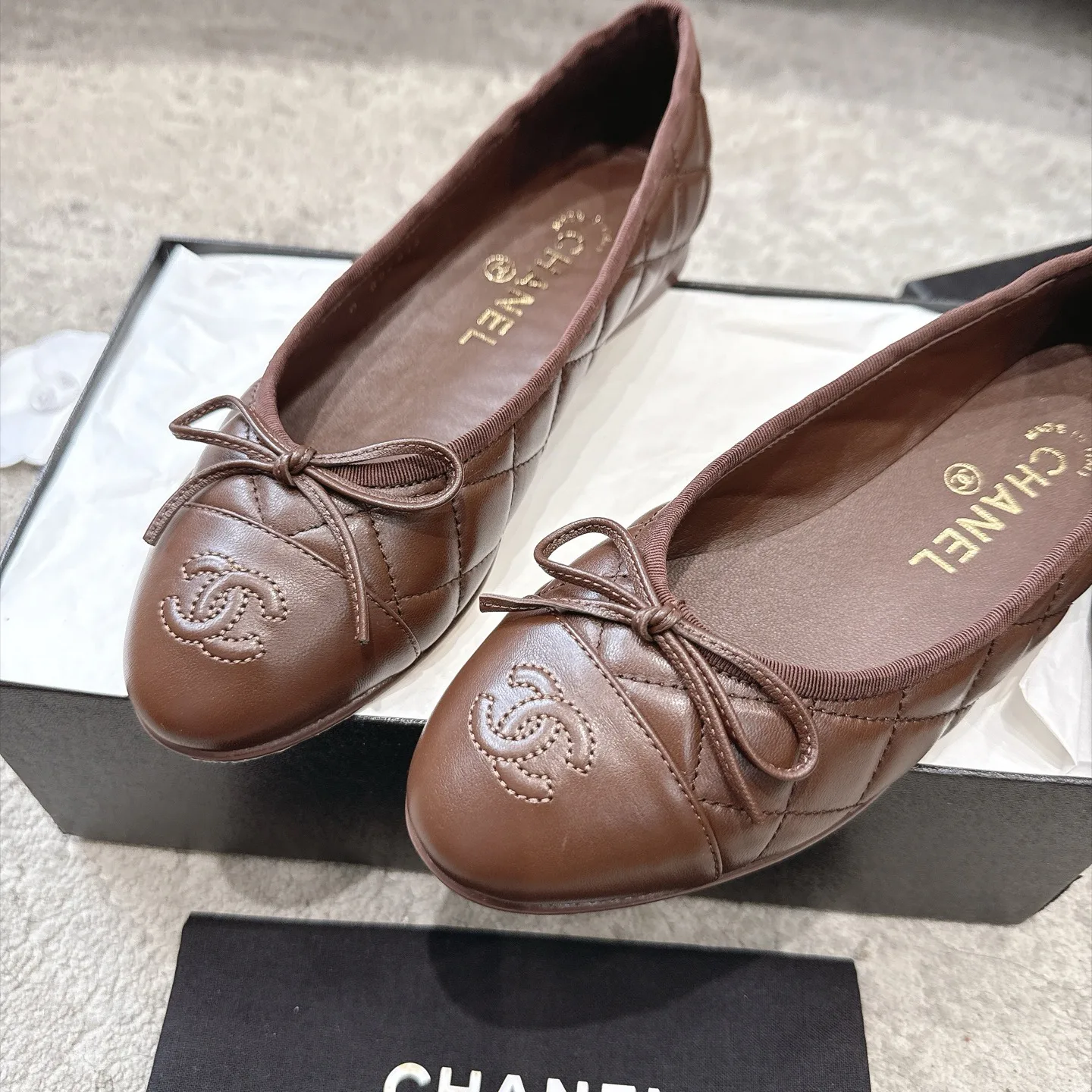 Балетки Женские Chanel 18323585