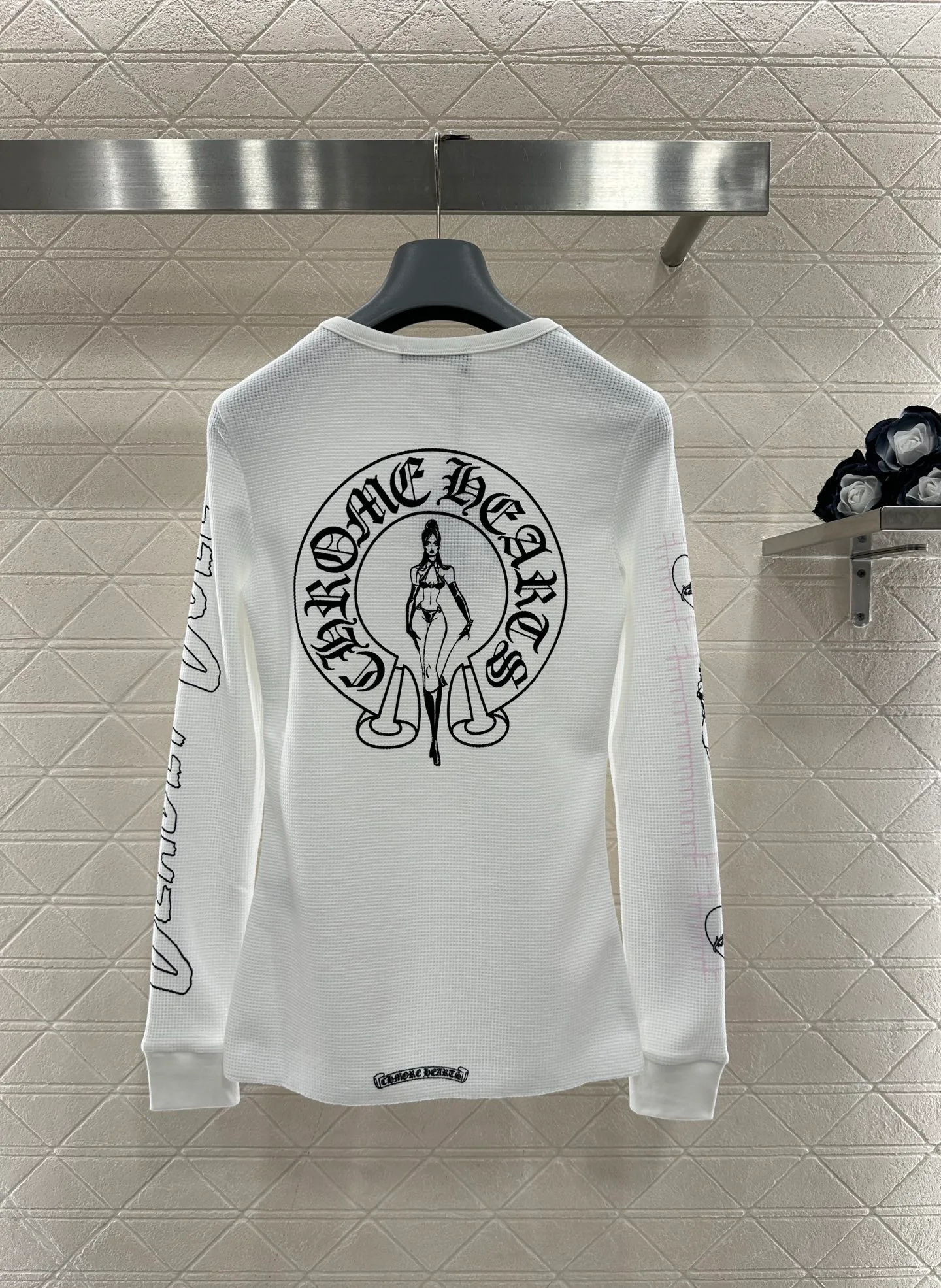 Лонгсливы Женские Chrome Hearts 1206749