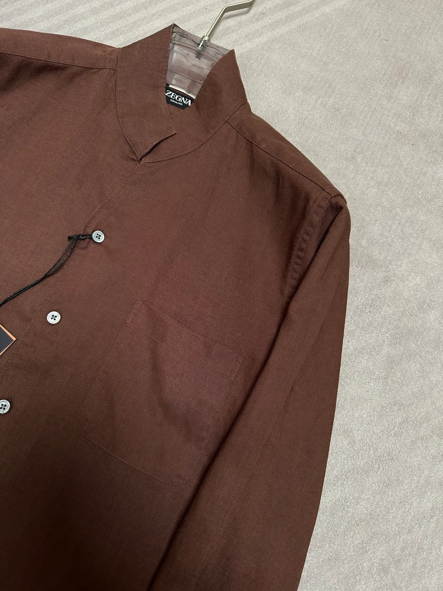 Рубашки Мужские Zegna 17605495