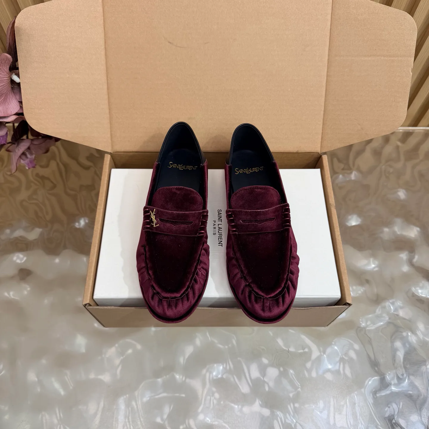 Лоферы И Мокасины Женские Saint Laurent 17926446