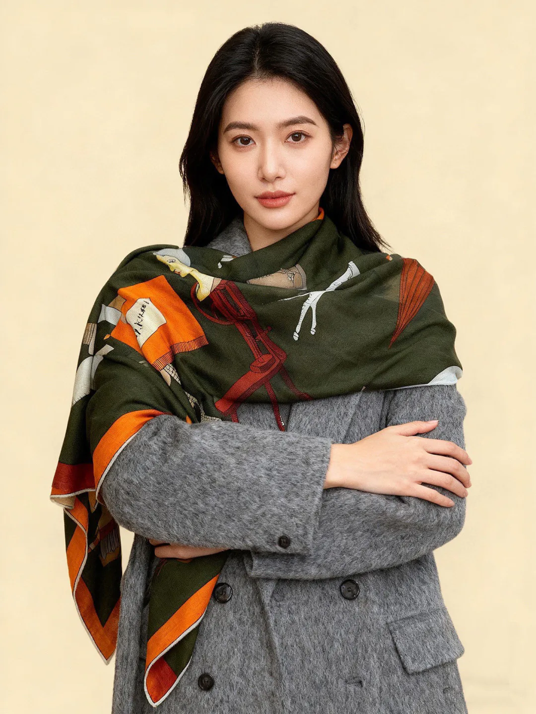 Платки Hermes 1338060
