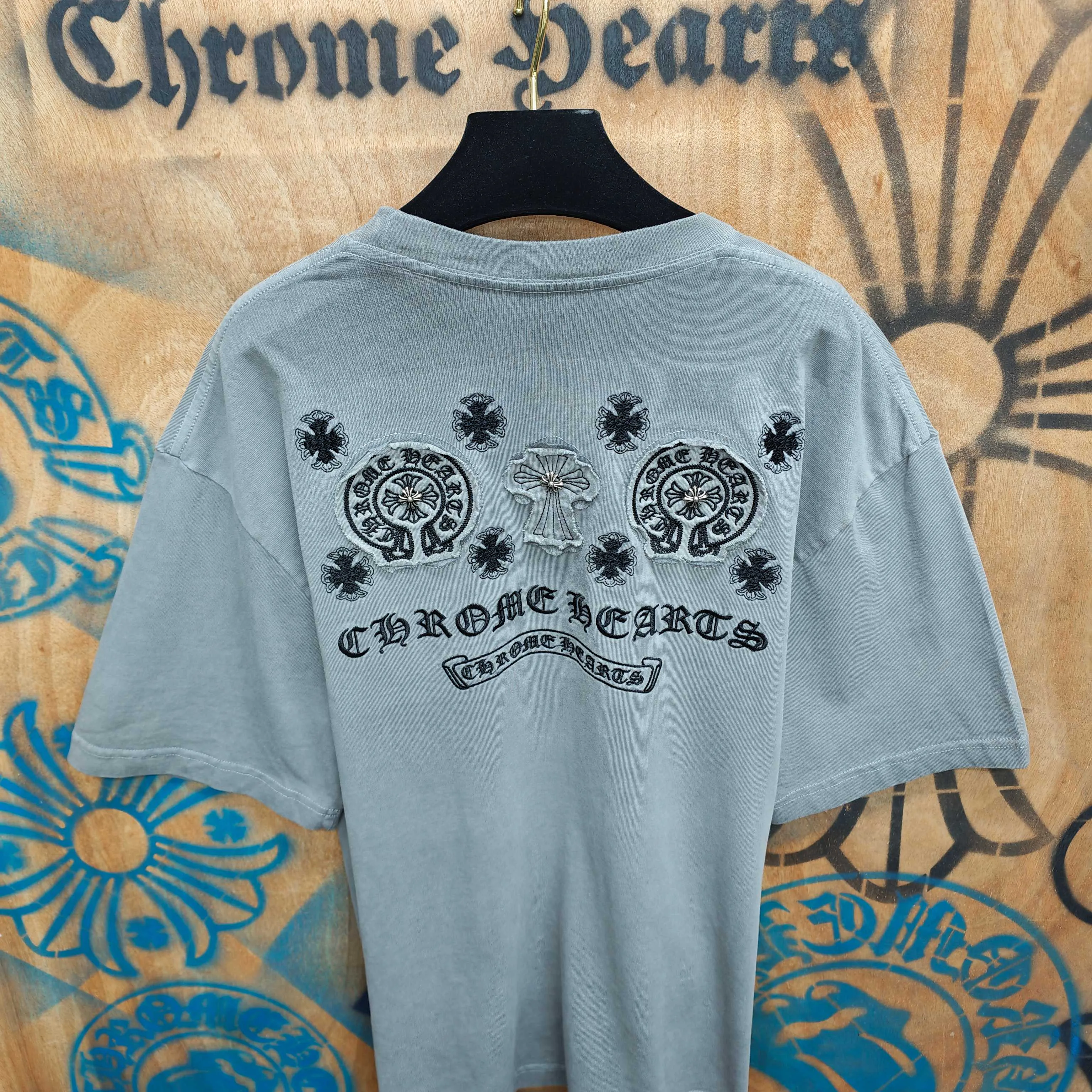 Лонгсливы Мужские Chrome Hearts 13311046