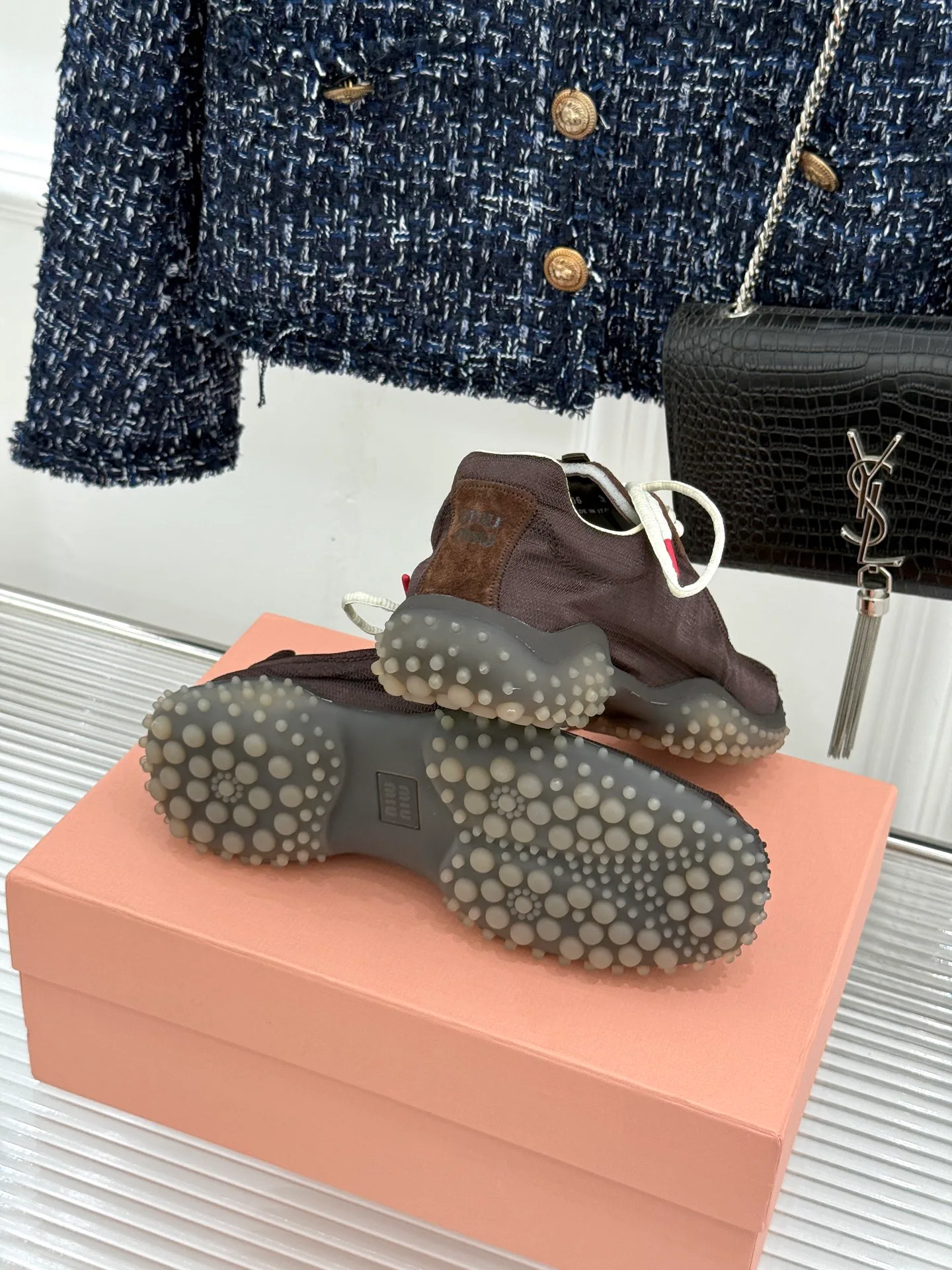 Кроссовки Женские Miu Miu 17596999