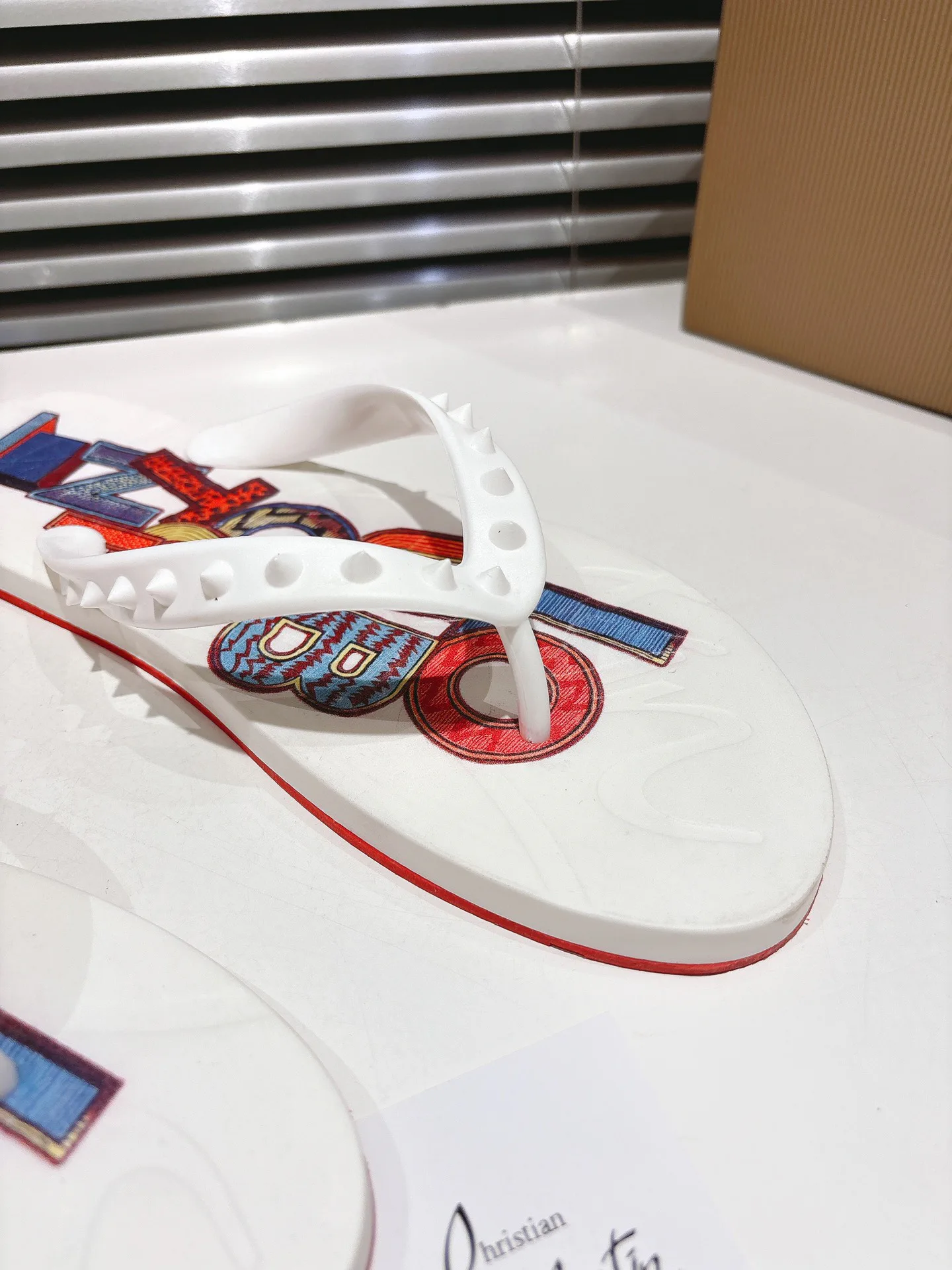 Шлепанцы Мужские Christian Louboutin 45990