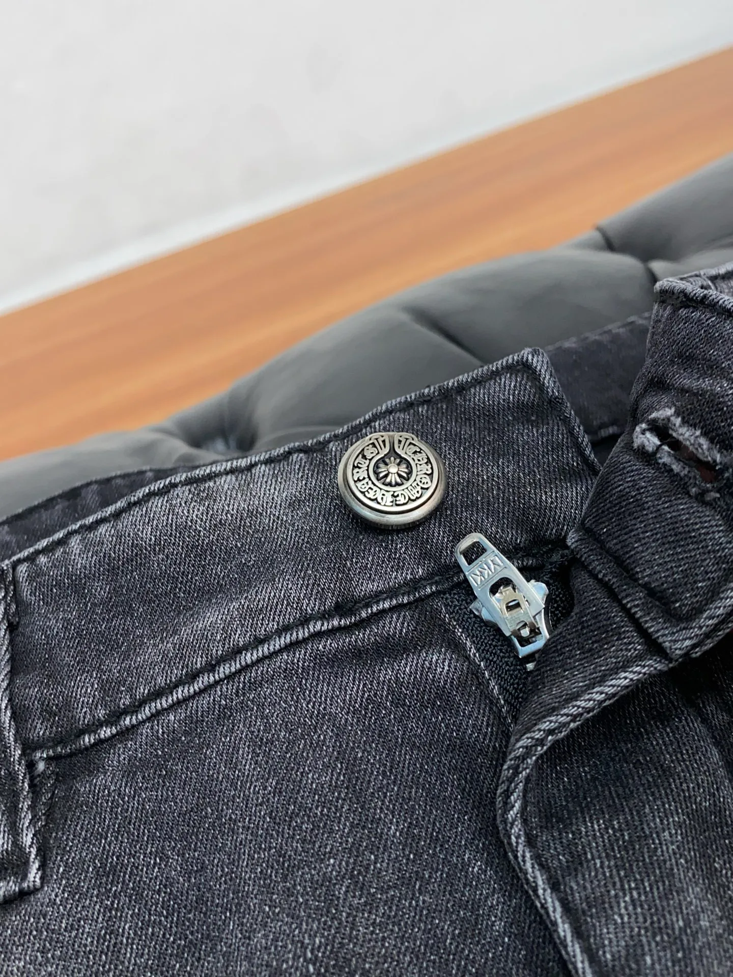 Джинсы Мужские Chrome Hearts 11476234