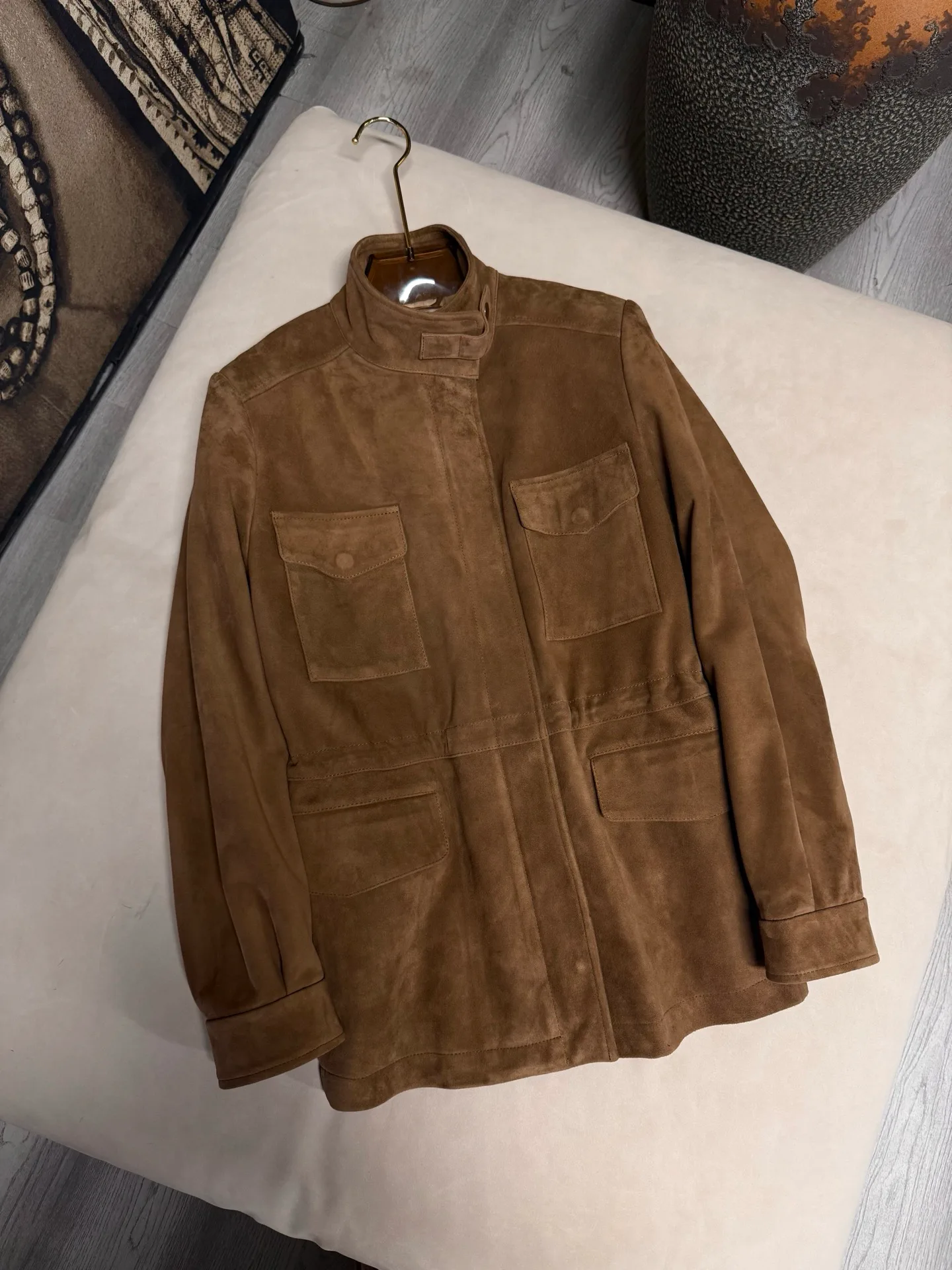 Кожаные Куртки И Дублёнки Женские Loro Piana 18259722