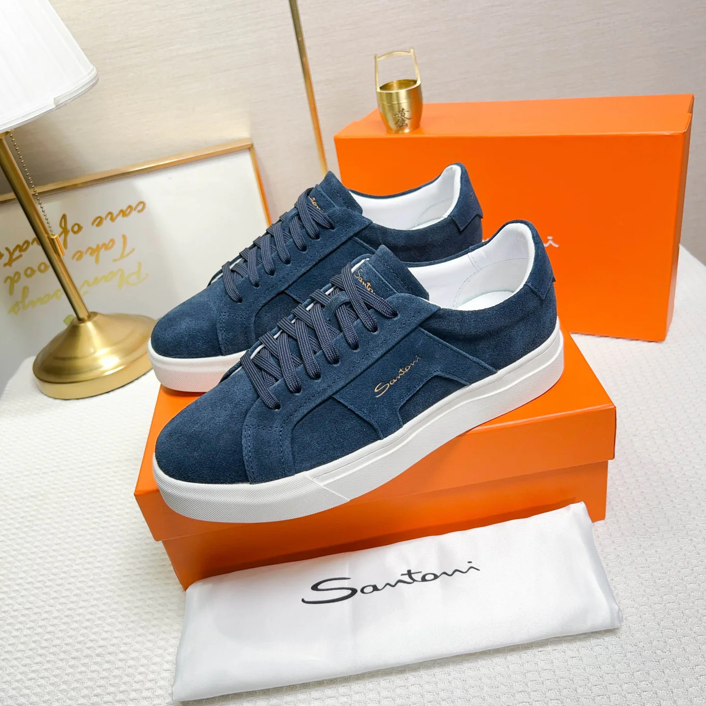 Кеды Мужские Santoni 11688976