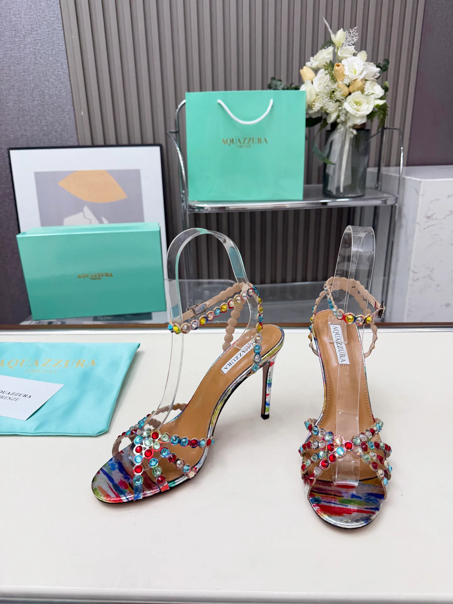 Босоножки Женские Aquazzura 1856042