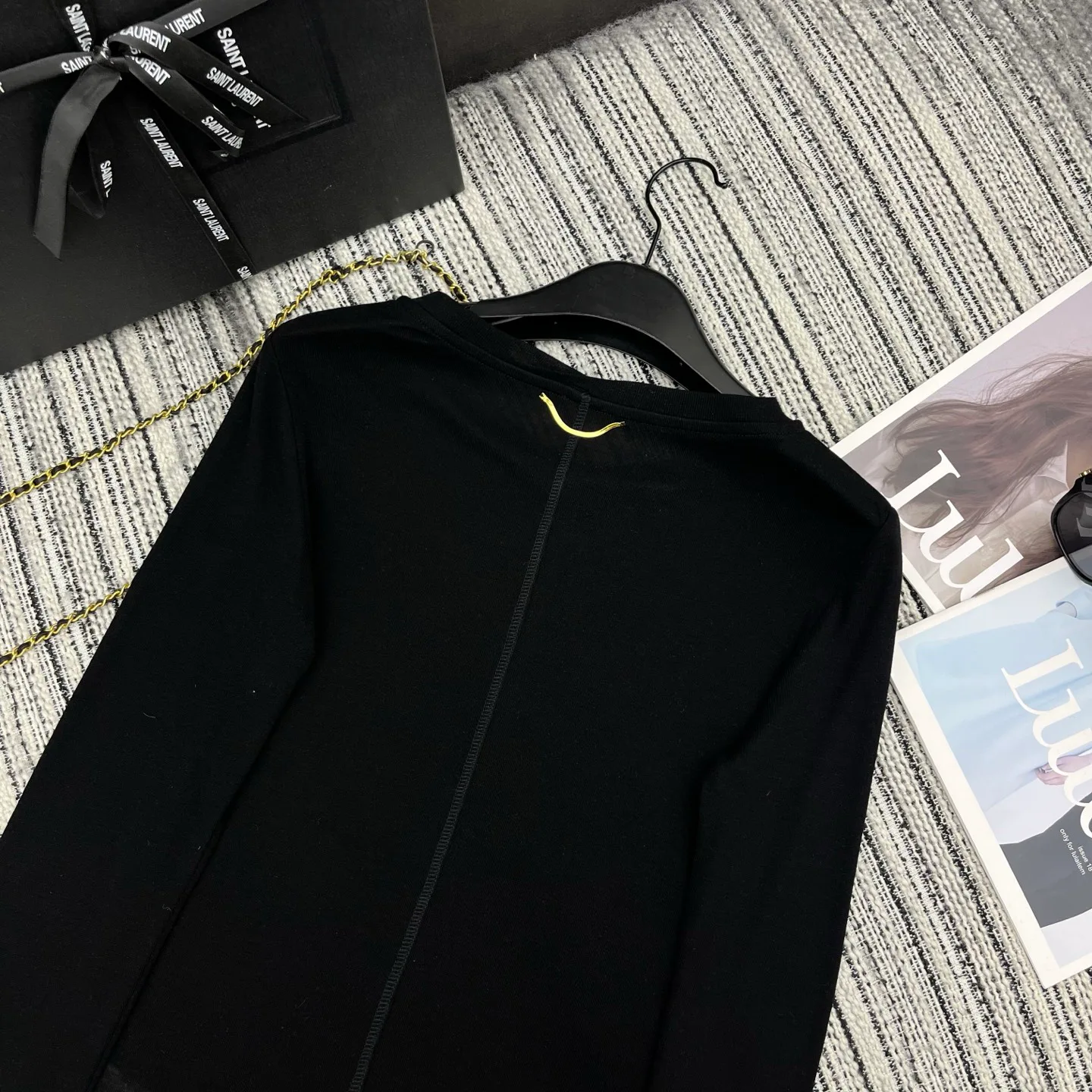 Лонгсливы Женские Saint Laurent 4704771