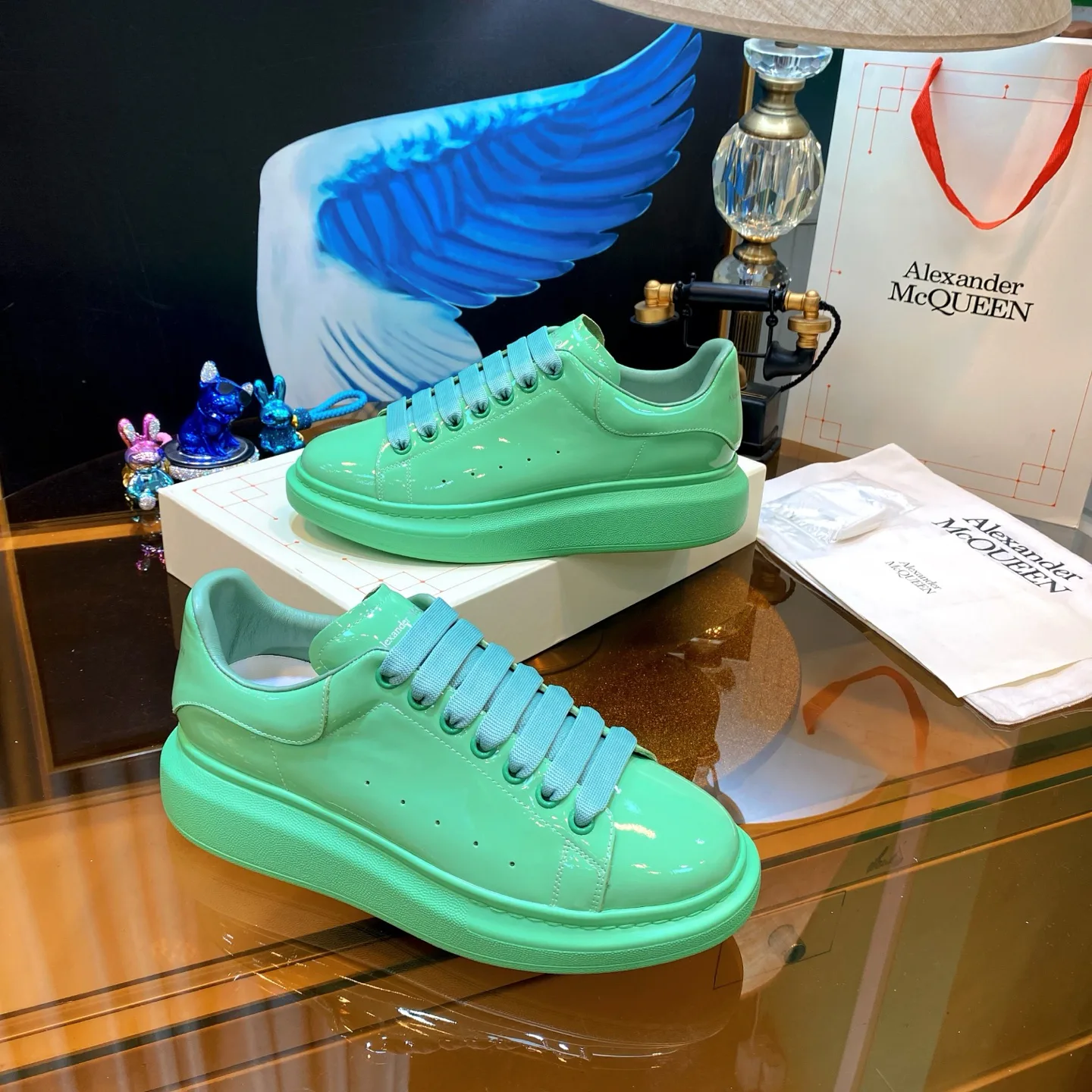 Кеды Женские Alexander Mcqueen 711257