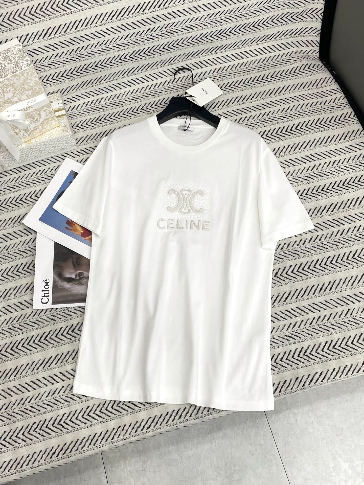 Футболки Женские Celine 4689417