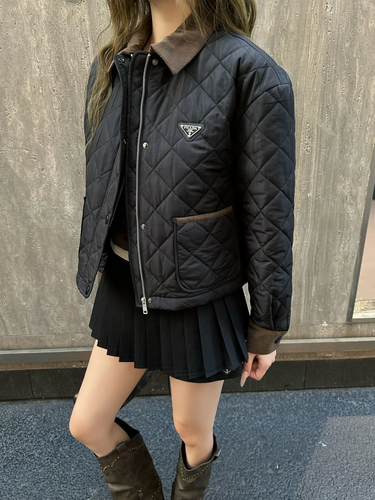 Куртки И Пуховики Женские Prada 550527