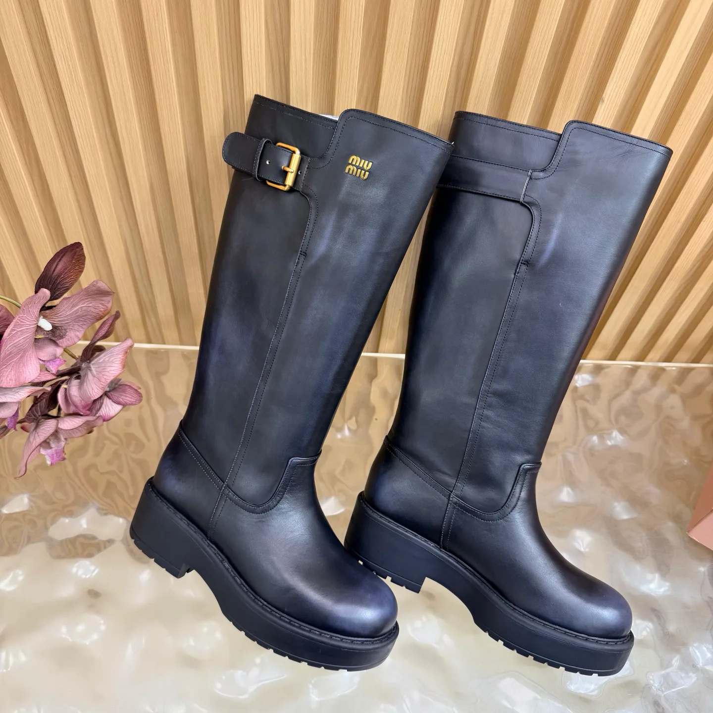 Сапоги Женские Miu Miu 18235402