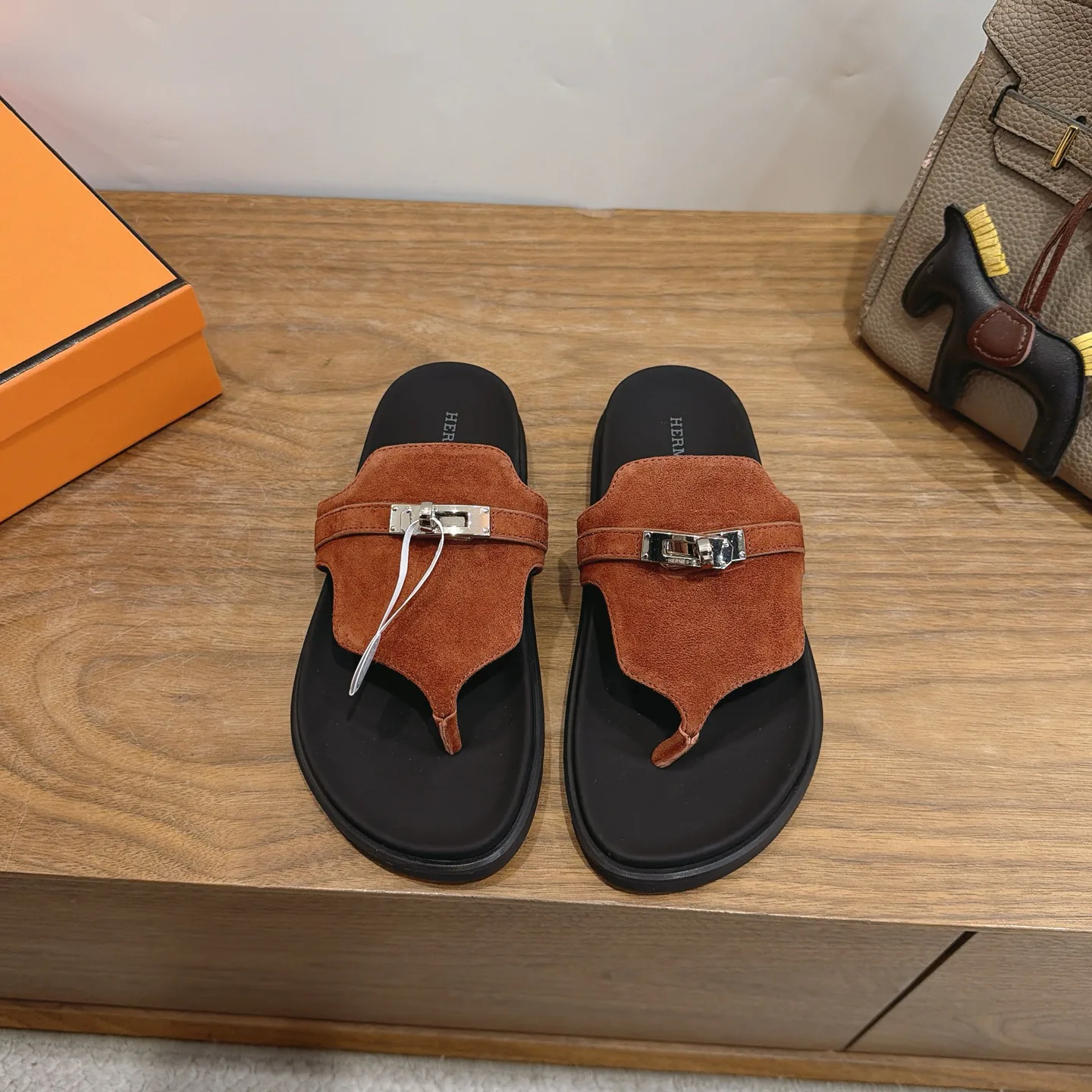 Шлепанцы Женские Hermes 17014853