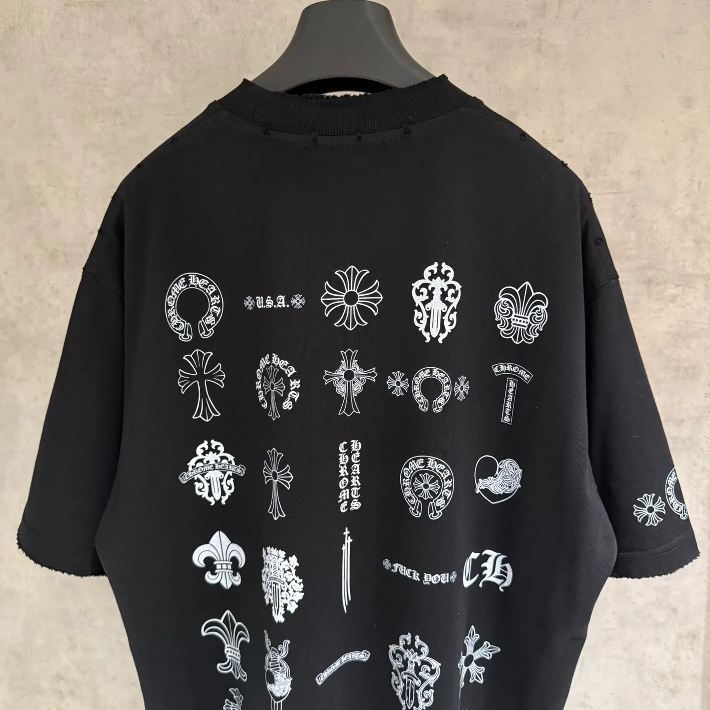 Футболки Мужские Chrome Hearts 11732417