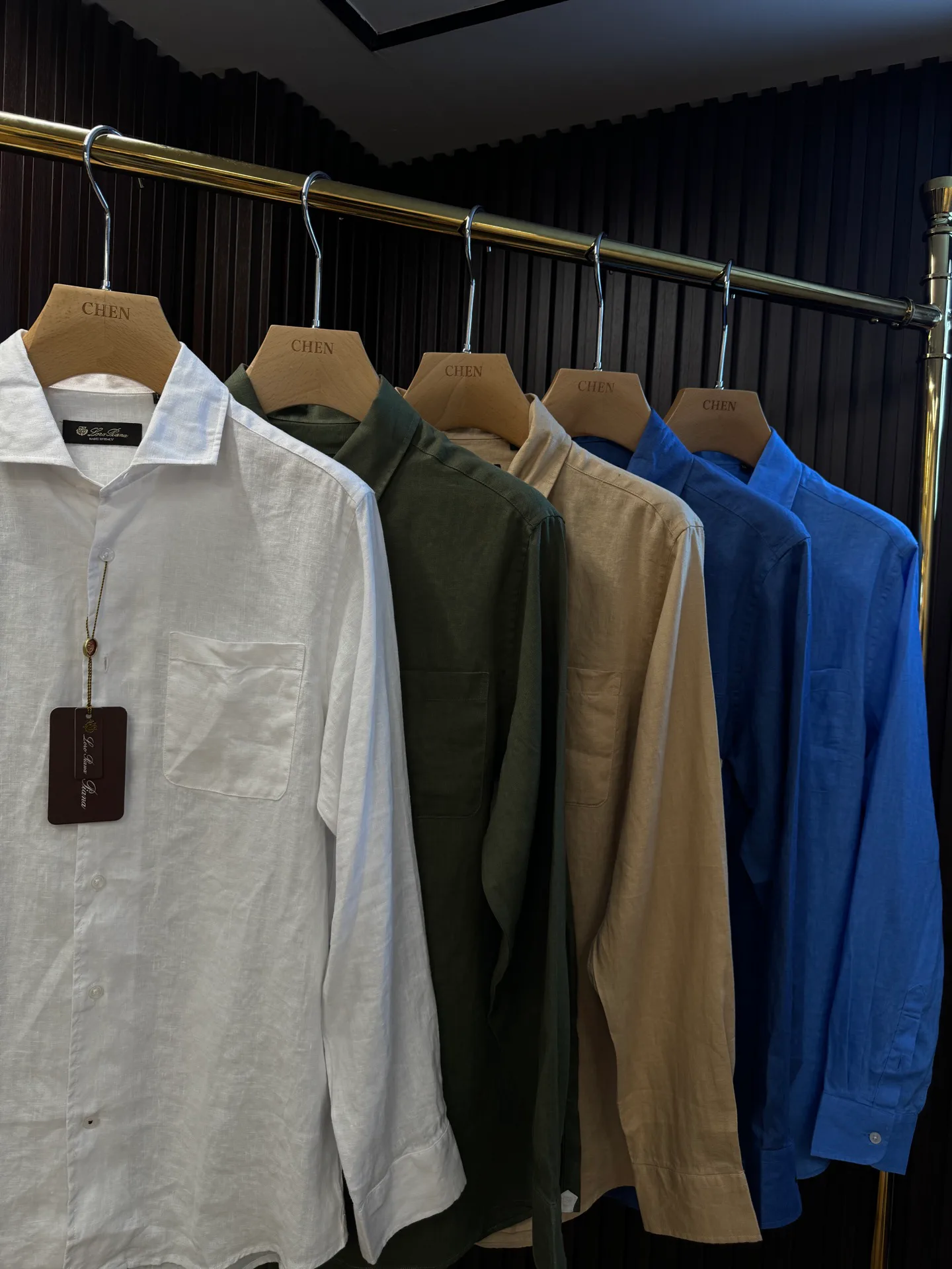 Рубашки Мужские Loro Piana 11383572