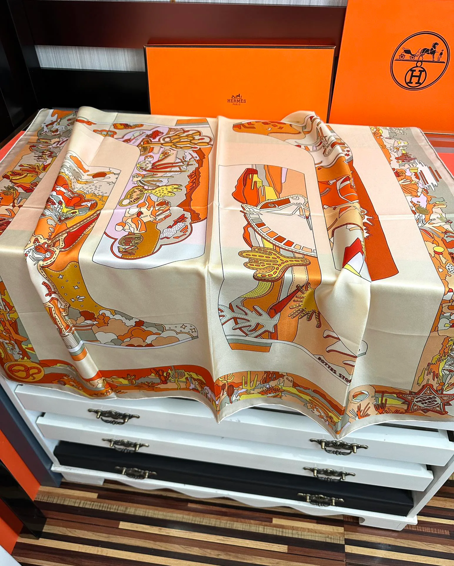Шарфы Hermes 15025030
