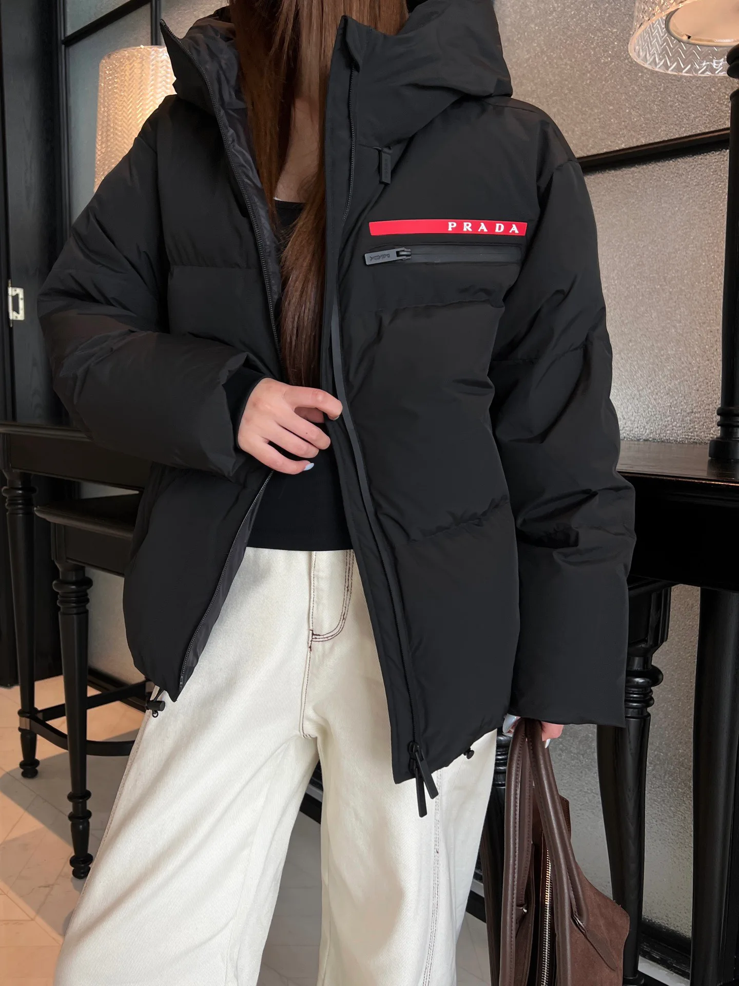 Куртки И Пуховики Женские Prada 18757278