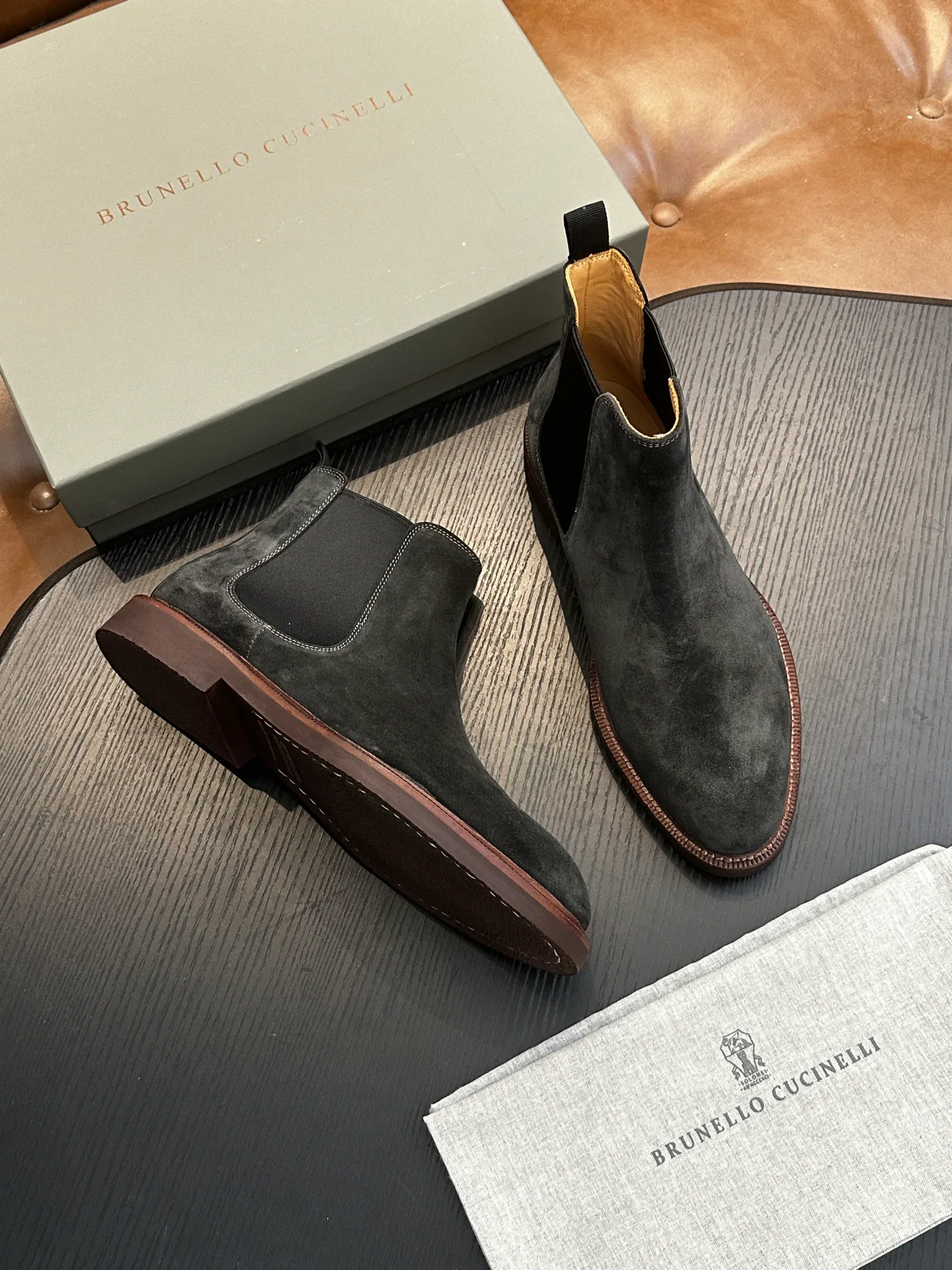 Ботинки Мужские Brunello Cucinelli 10489984