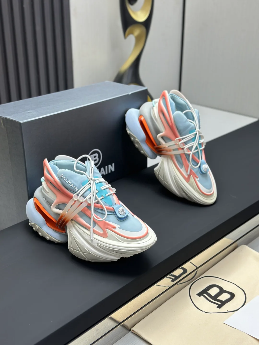 Кроссовки Женские Balmain 327283