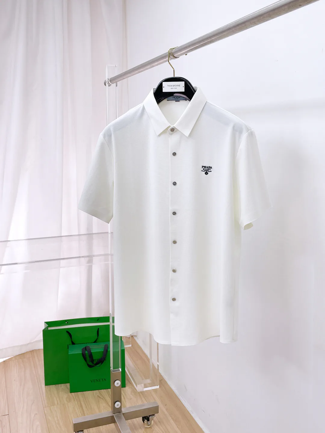 Рубашки Мужские Prada 18706349